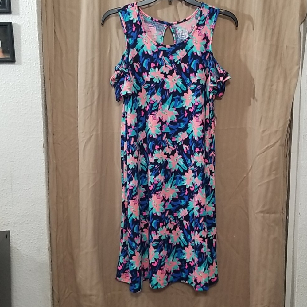 So Cold Shoulder Dress Sz 18 1/2